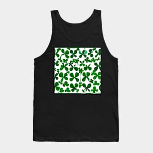 Clovers Pattern Tank Top